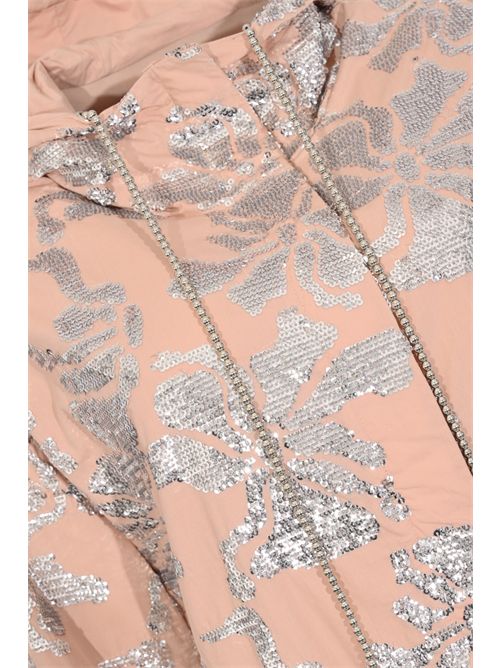 Bomber Maracuja con ricamo floreale in paillettes PINKO | 106507 A367NS3